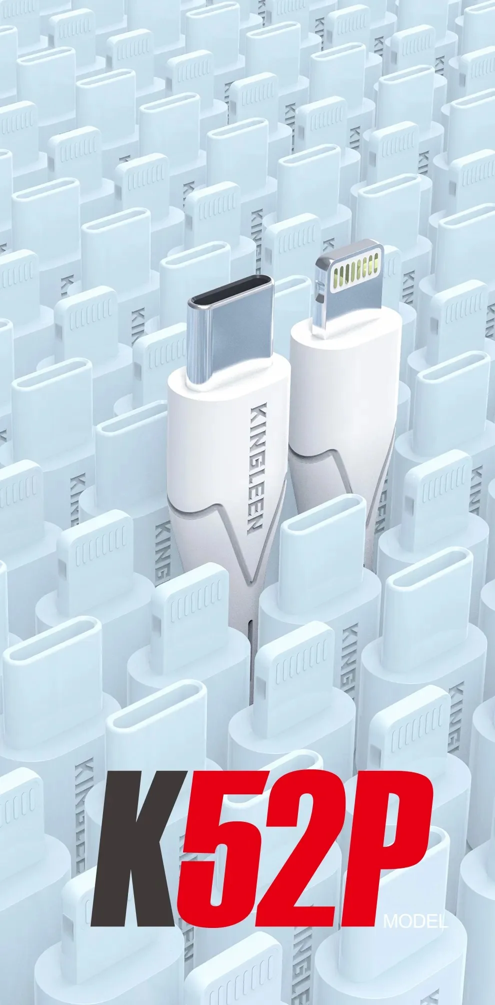 KINGLEEN TYPE C TO IPHONE PD 20W DATA CABLE K52P for Sale in Pakistan