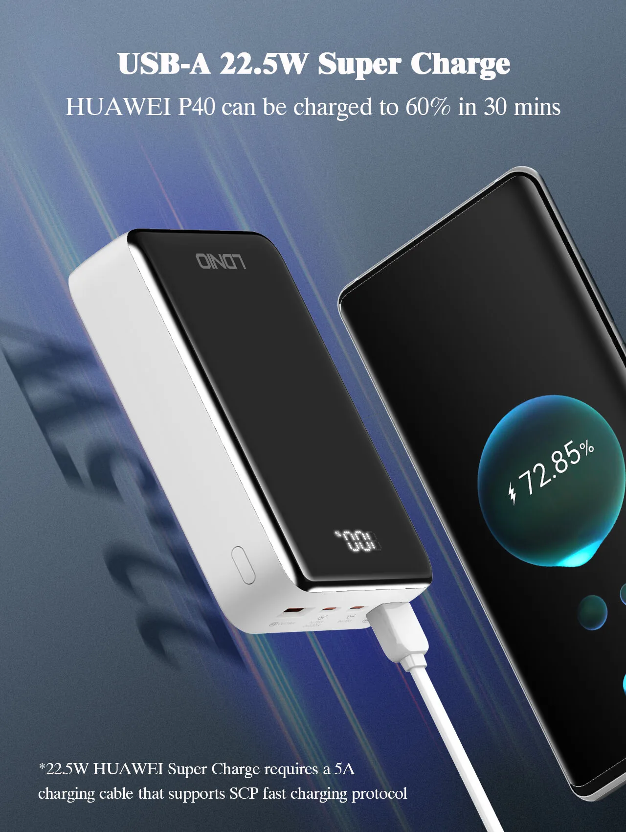 LDNIO 20000mAh Digital Display Power Bank PQ22 for Sale in Pakistan