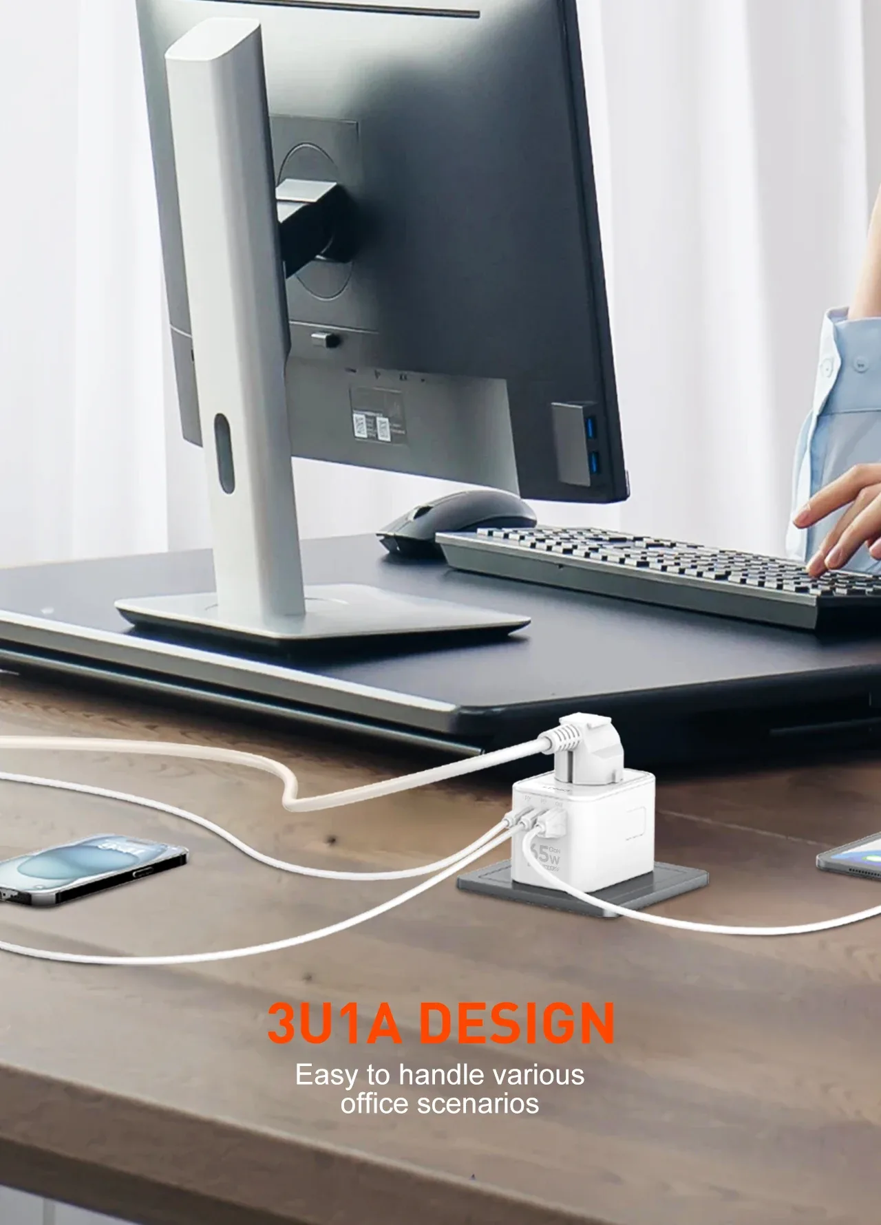 Ldnio 45W GaN Travel Adapter Z8 for Sale in Pakistan