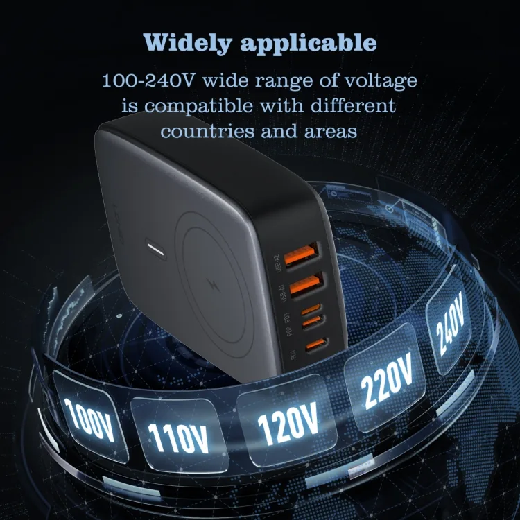 LDNIO Q4010 140W Multiport Desktop Charging Wireless Charger for Sale in Pakistan