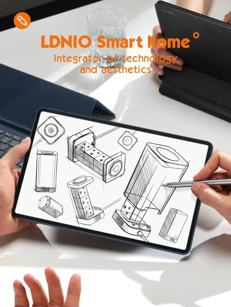 LDNIO SKW6457 Tower Extension Power Socket for Sale in Pakistan