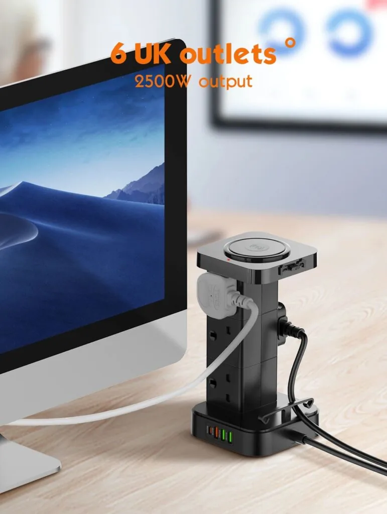 LDNIO SKW6457 Tower Extension Power Socket for Sale in Pakistan