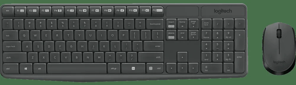Logitech Wireless Keyboard and Mouse Combo MK235 for Sale in Pakistan