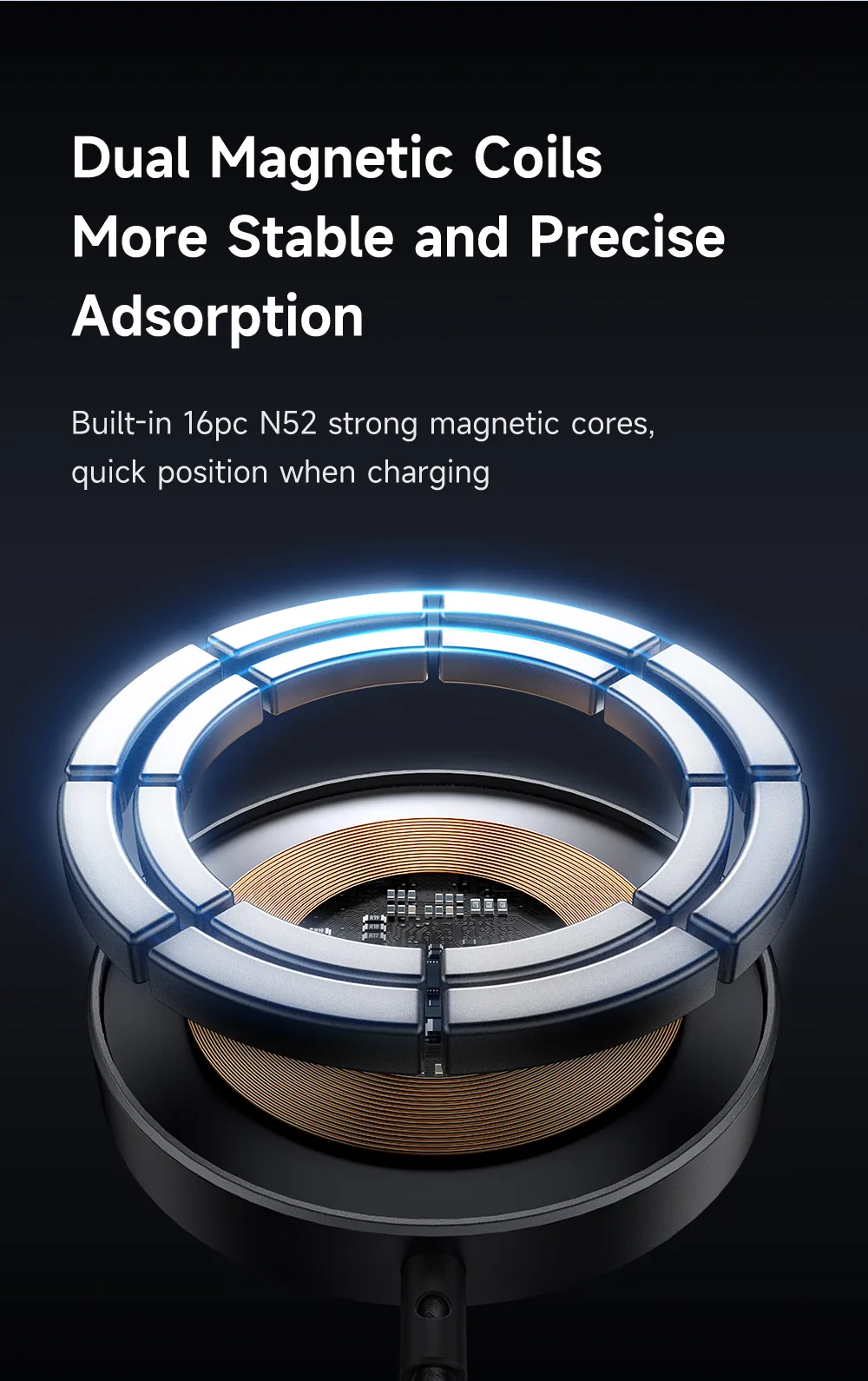 Mcdodo 15W Magnetic Wireless Charger With Foldable Stand CH-550 for Sale in Pakistan