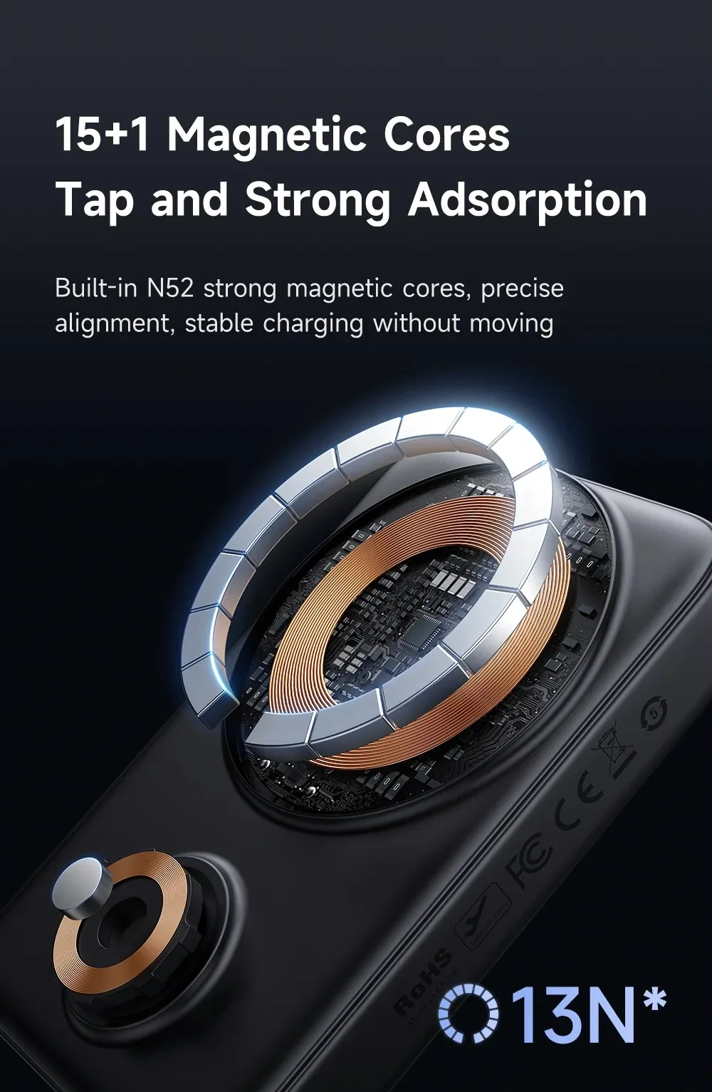 Mcdodo 2 in 1 Magnetic Wireless Power Bank MC-1461 for Sale in Pakistan