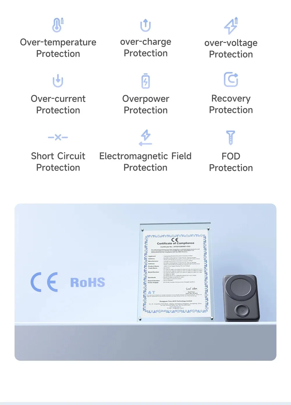Mcdodo 2 in 1 Magnetic Wireless Power Bank MC-1461 for Sale in Pakistan