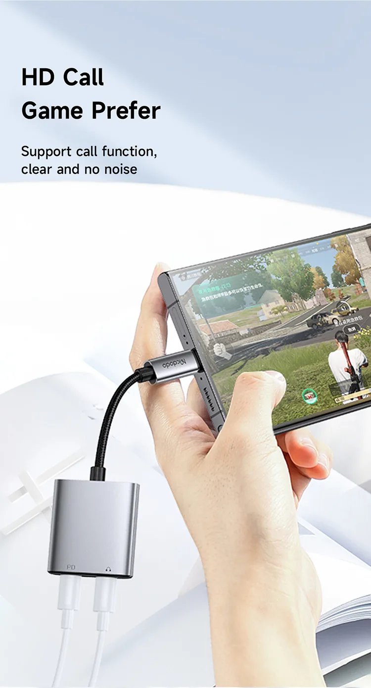 MCDODO CA-5570 2 IN 1 USB-C TO DUAL USB-C AUDIO ADAPTER for Sale in Pakistan