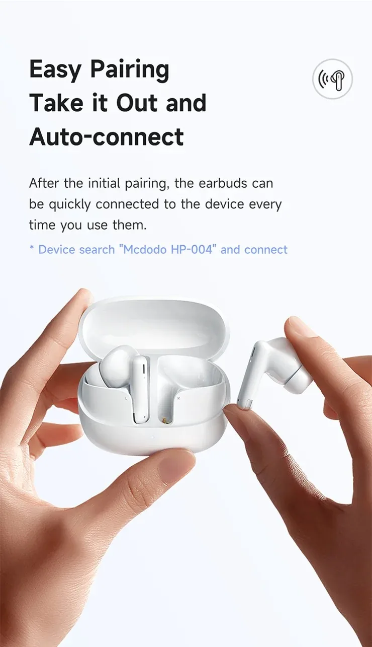 Mcdodo Immersive Sound True Wireless Earbuds HP-0041 for Sale in Pakistan