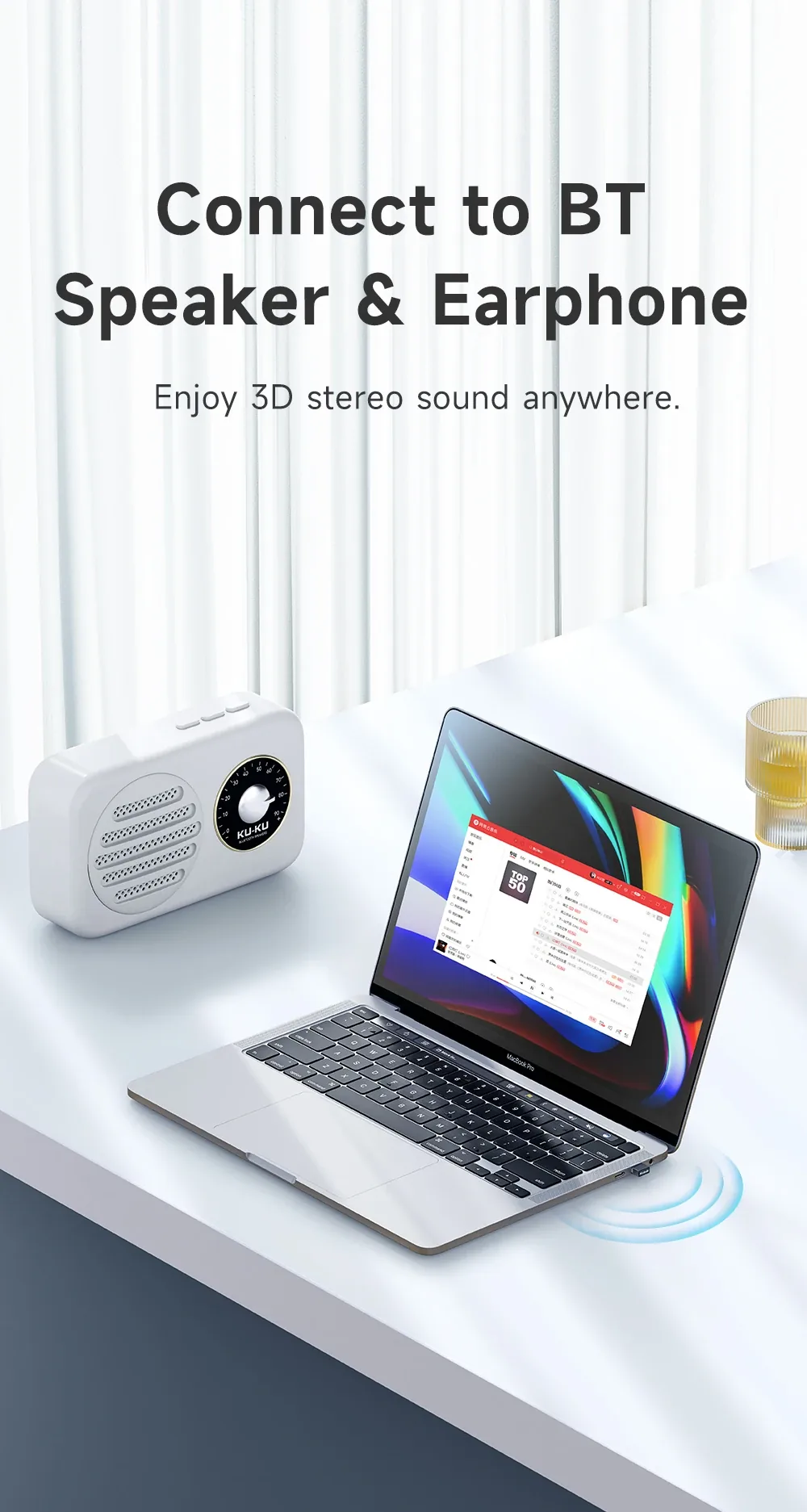 MCDODO USB WIRELESS ADAPTER V5.1 OT-1580 for Sale in Pakistan