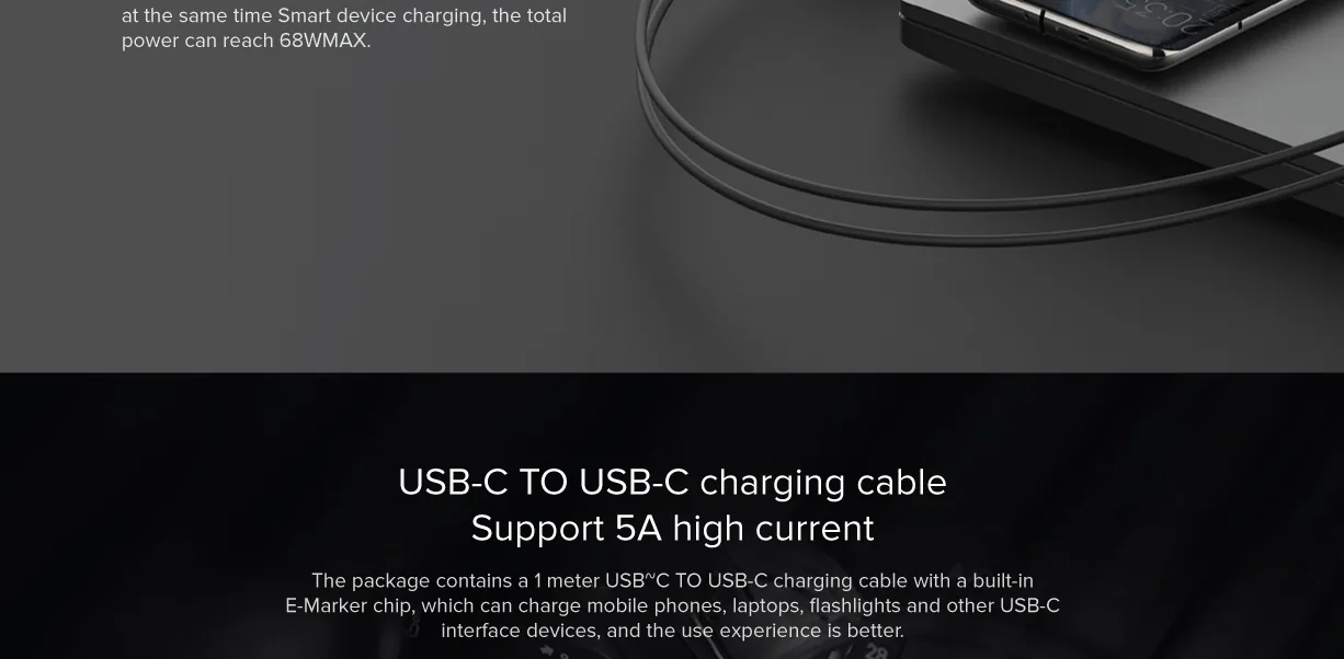 Mi Car Charger Fast Charge Version 1A1C (100W) for Sale in Pakistan