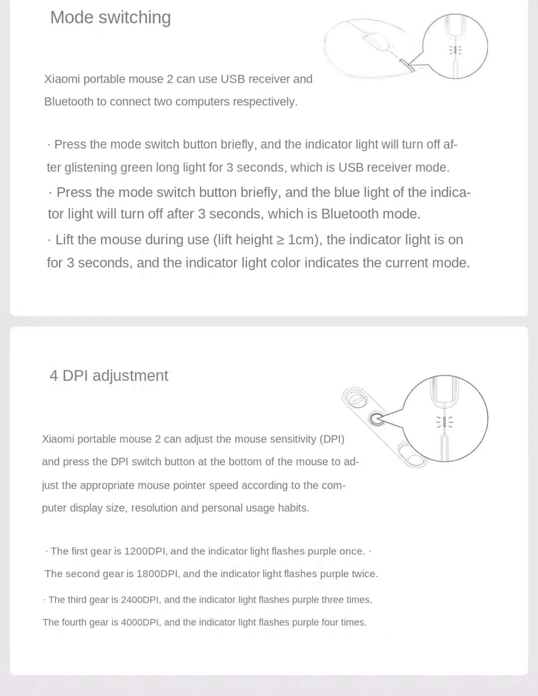 Mi Wireless Mouse 2 for Sale in Pakistan