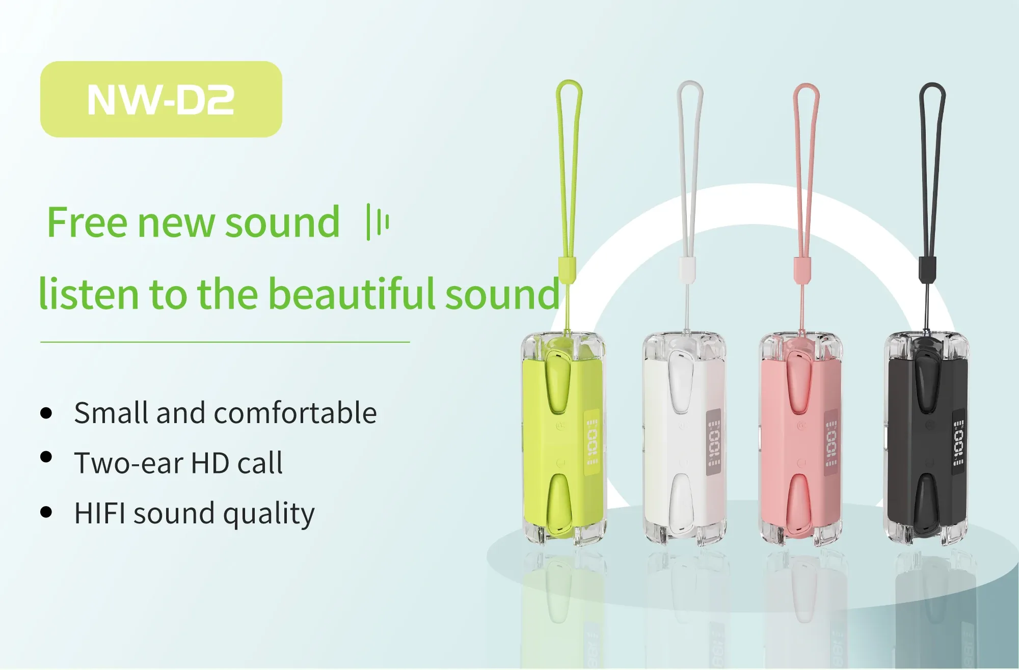 NW-D2 Wireless Earpods for Sale in Pakistan