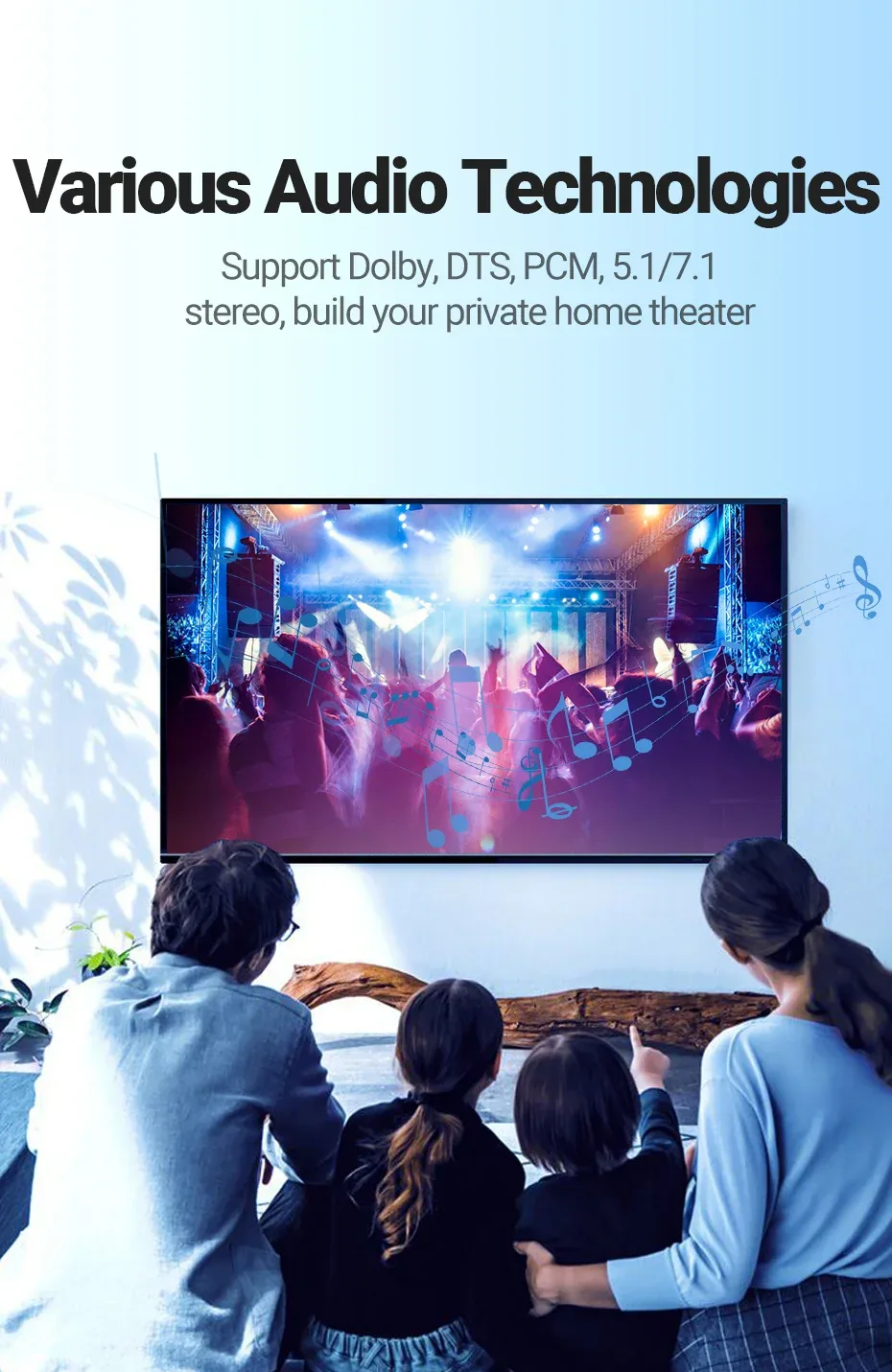 Onten 7515 Optical Digital Audio Cable, Connect PS4/X Box with the Amplifier Transmits your sound 1.3M for Sale in Pakistan