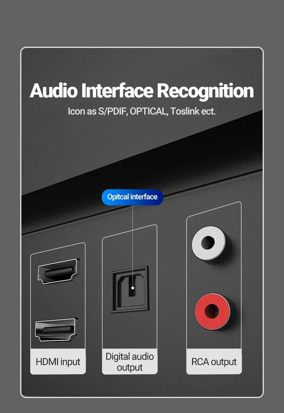 Onten 7515 Optical Digital Audio Cable, Connect PS4/X Box with the Amplifier Transmits your sound 1.3M for Sale in Pakistan