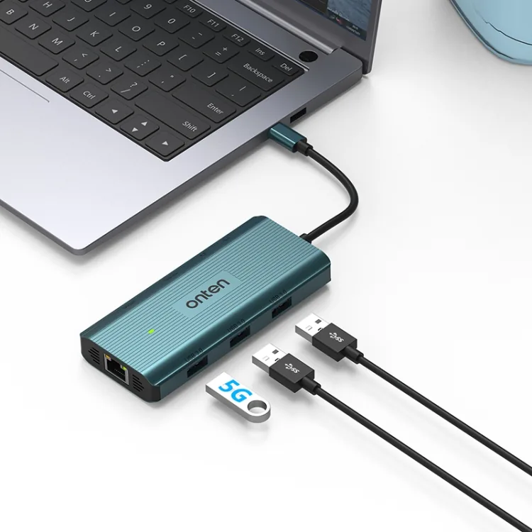 Onten 9 in 1 USB-C Multi-Function Docking Station UC961 for Sale in Pakistan