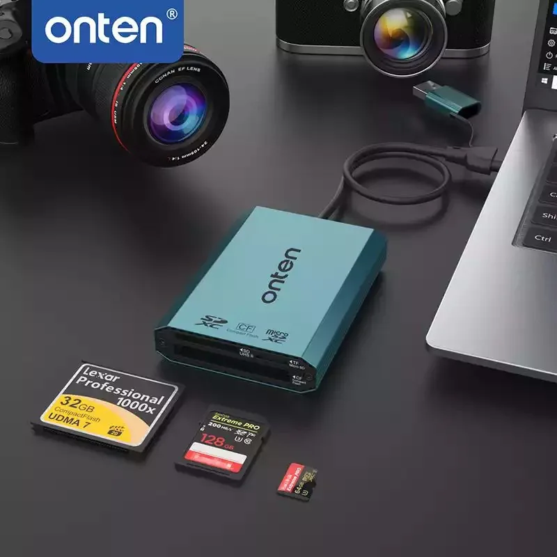 Onten P3+ CF (Compact Flash) & SD & Micro SD Card Reader for Sale in Pakistan
