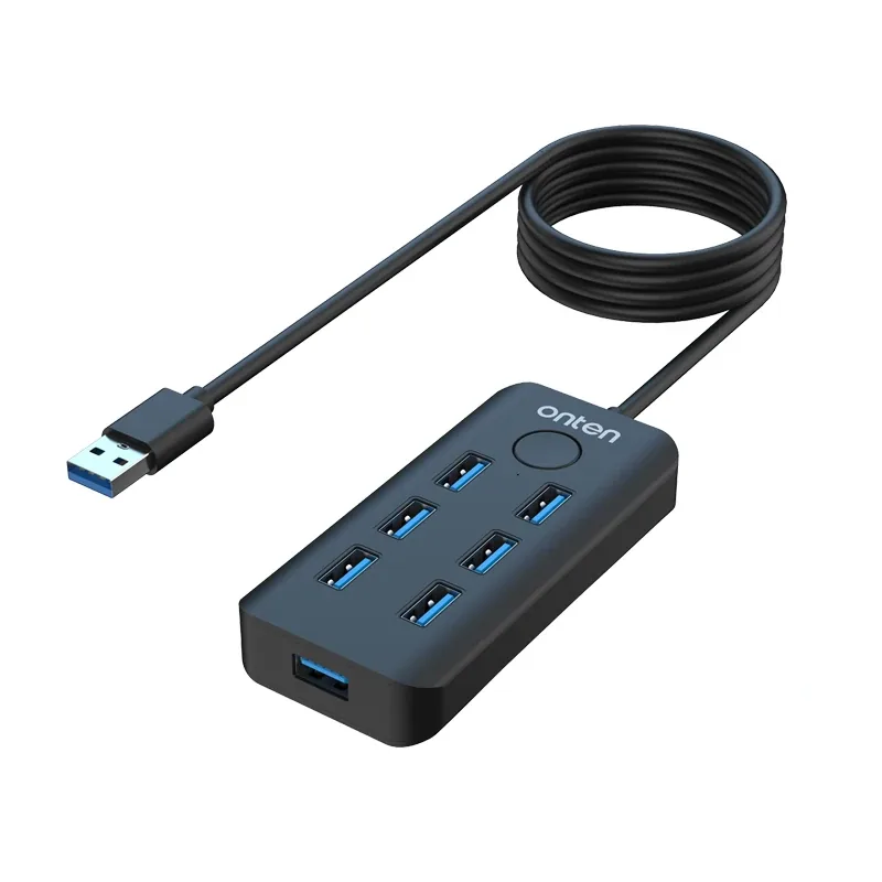 Onten USB 3.2 Gen 1 7-Port 5G Hub OTN-8120 for Sale in Pakistan