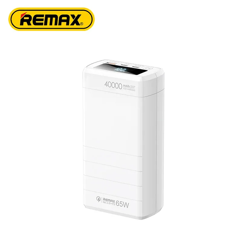 REMAX Dinba Series 40000mAh 65W PD+QC Fast Charging Power Bank (RPP-310) for Sale in Pakistan