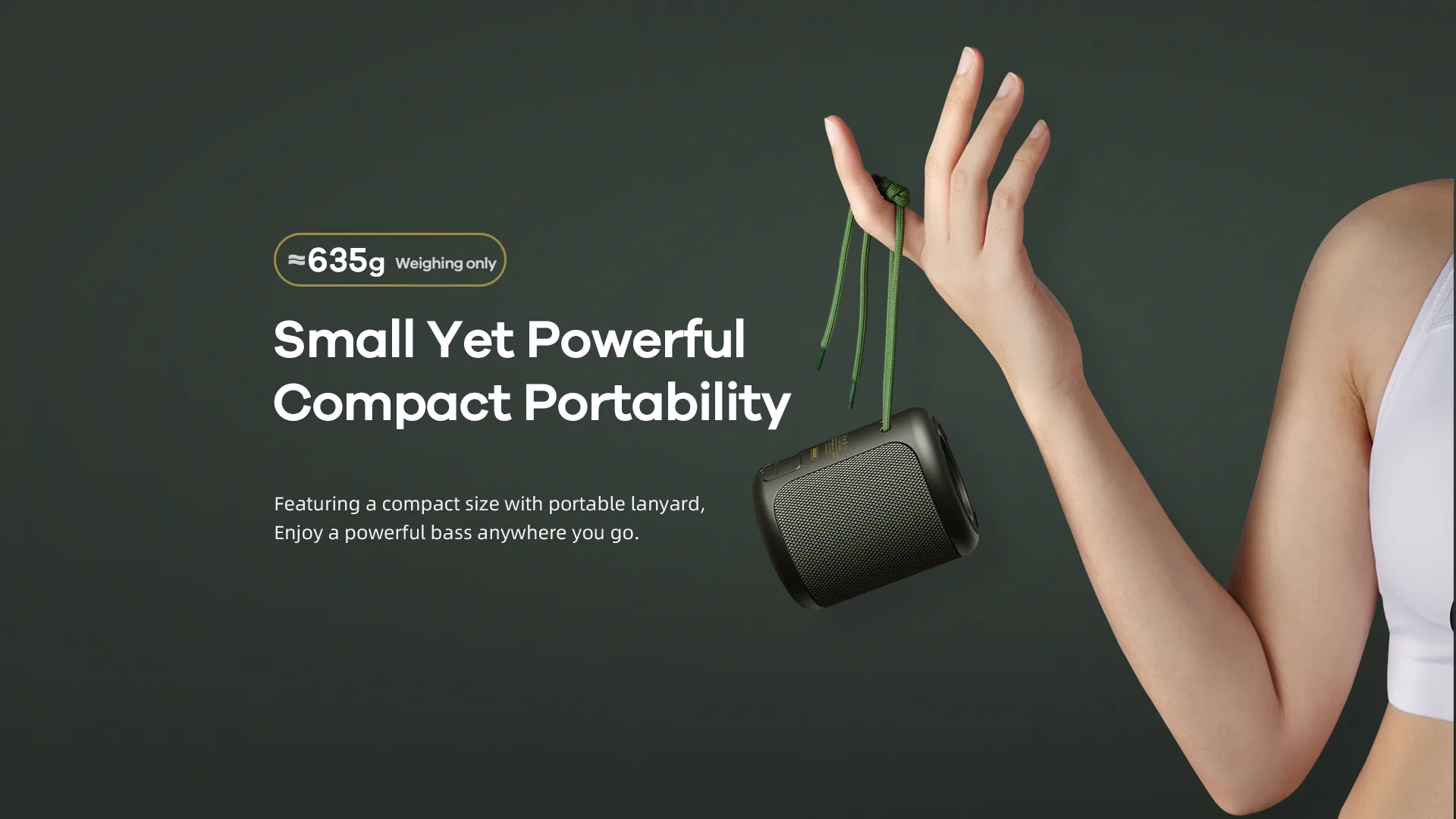 REMAX RB-M56 Wireless V5.0 Deep Bass Mini Speaker, TF Card Slot , IPX6 Waterproof for Sale in Pakistan