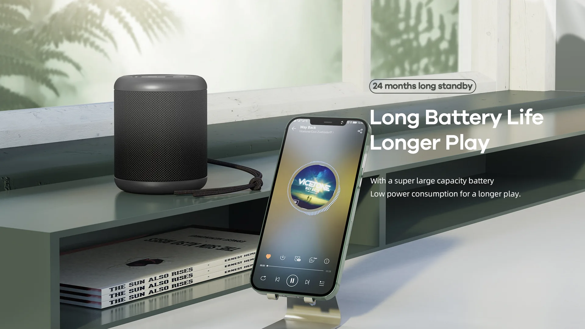 REMAX RB-M56 Wireless V5.0 Deep Bass Mini Speaker, TF Card Slot , IPX6 Waterproof for Sale in Pakistan