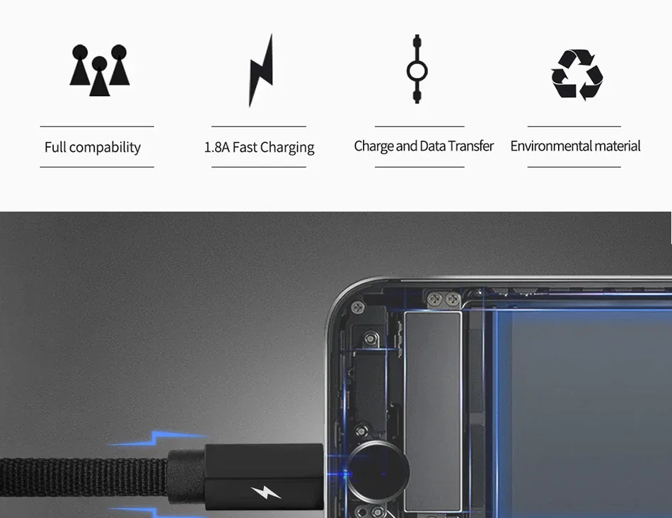 REMAX RC-094i Kerolla Data Lightning Charging Cable For iPhone for Sale in Pakistan