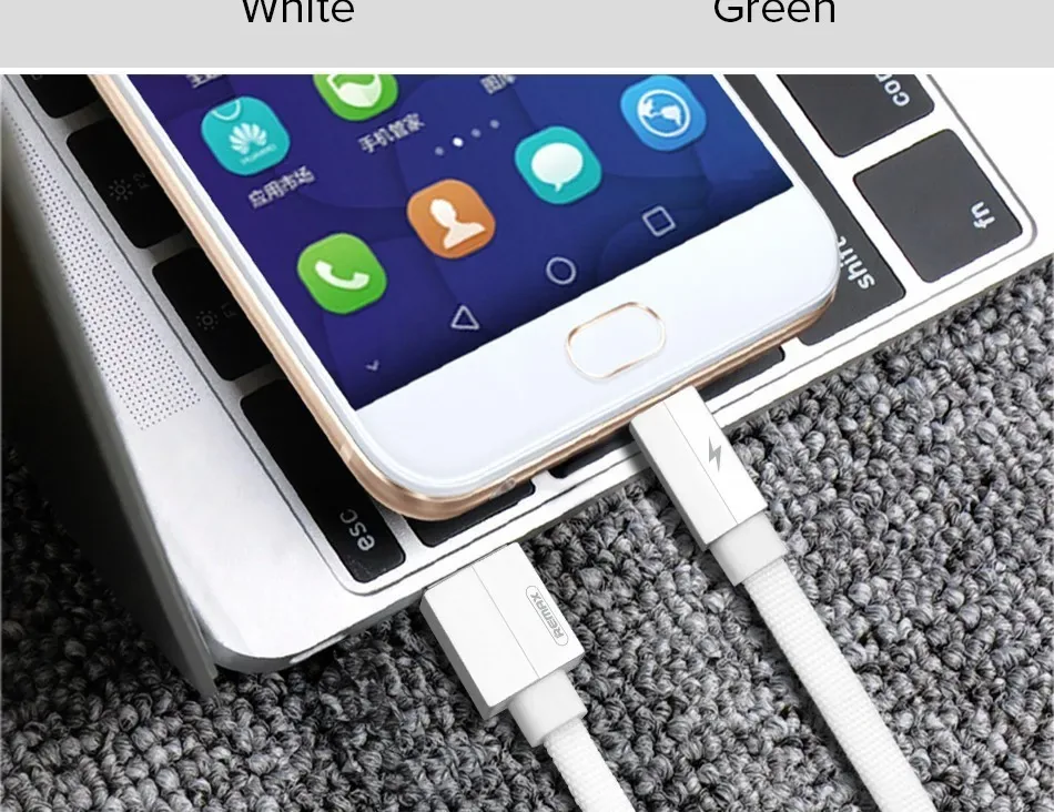 REMAX RC-094i Kerolla Data Lightning Charging Cable For iPhone for Sale in Pakistan