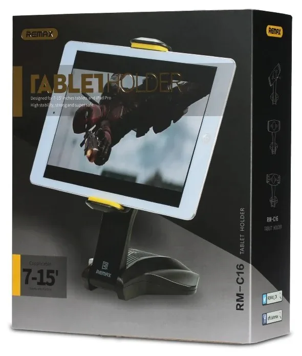 Remax RM-C16 360° Rotation IPad Tablet Holder for Sale in Pakistan