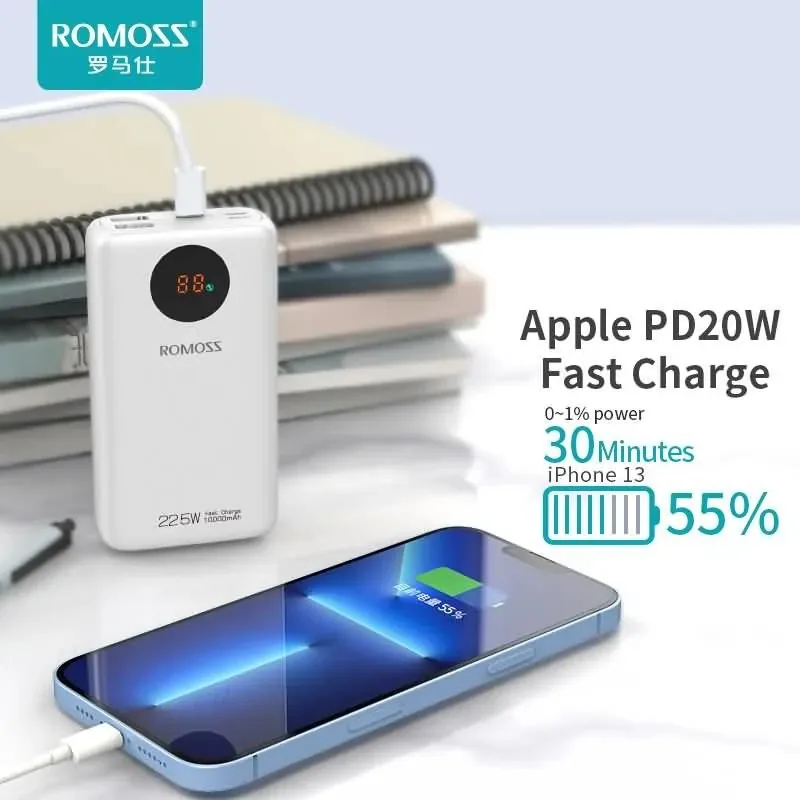 Romoss 22.5W 10000mAh Portable Power Bank SW10PF for Sale in Pakistan