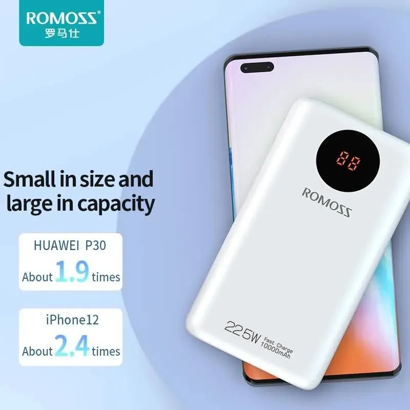 Romoss 22.5W 10000mAh Portable Power Bank SW10PF for Sale in Pakistan