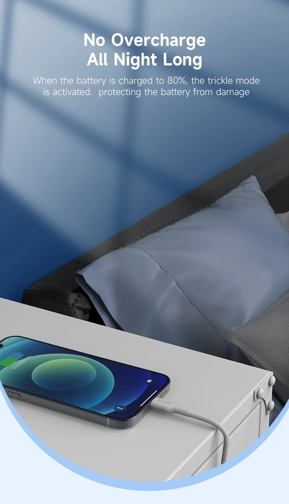 Romoss CB1713 PD Data Cable 20W Fast Charging Cable 1-meter for Sale in Pakistan