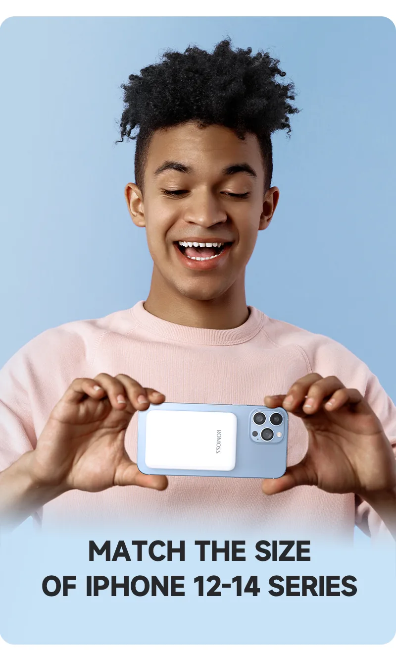 Romoss Magnetic Wireless Power Bank 10000mAh 15w WSC10 for Sale in Pakistan