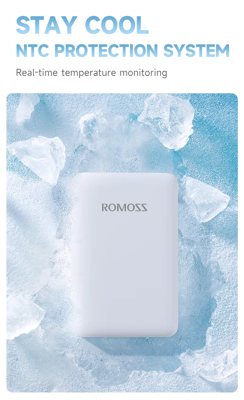 Romoss Magnetic Wireless Power Bank 10000mAh 15w WSC10 for Sale in Pakistan