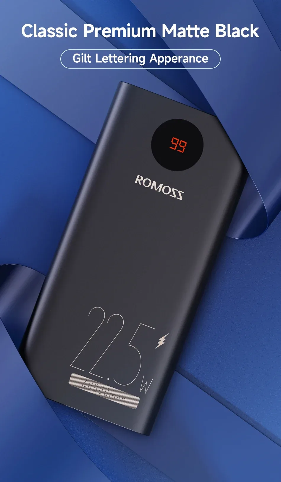 Romoss PEA40PF 22.5W 40000mAh Power Bank for Sale in Pakistan