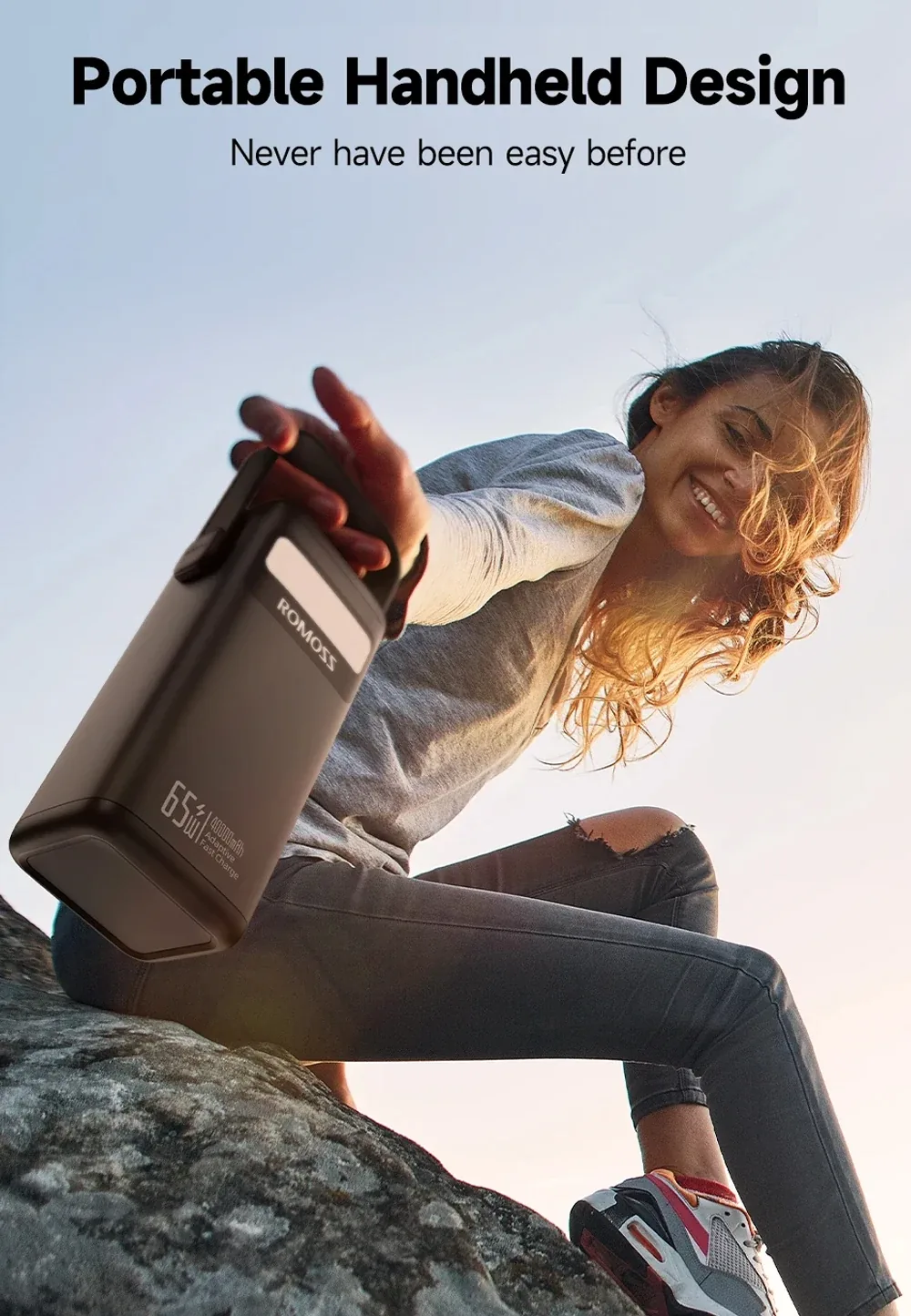 Romoss Powerful 40000mAh PD 65W Power Bank PMT40 for Sale in Pakistan