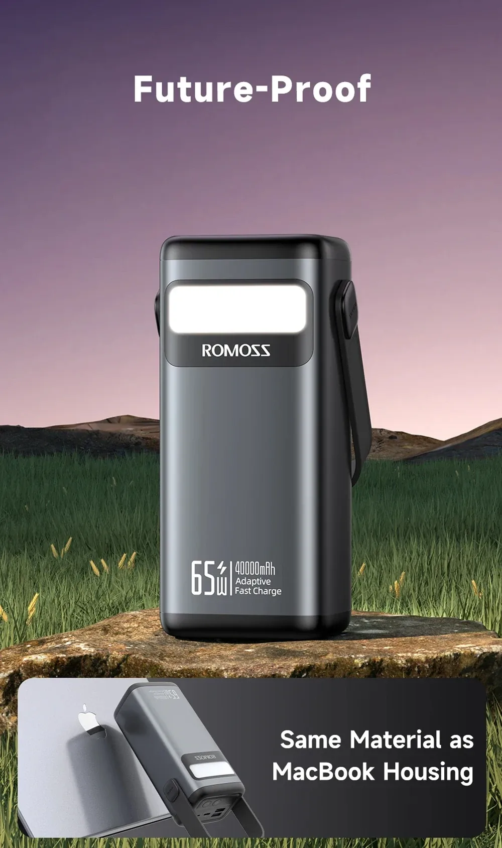 Romoss Powerful 40000mAh PD 65W Power Bank PMT40 for Sale in Pakistan