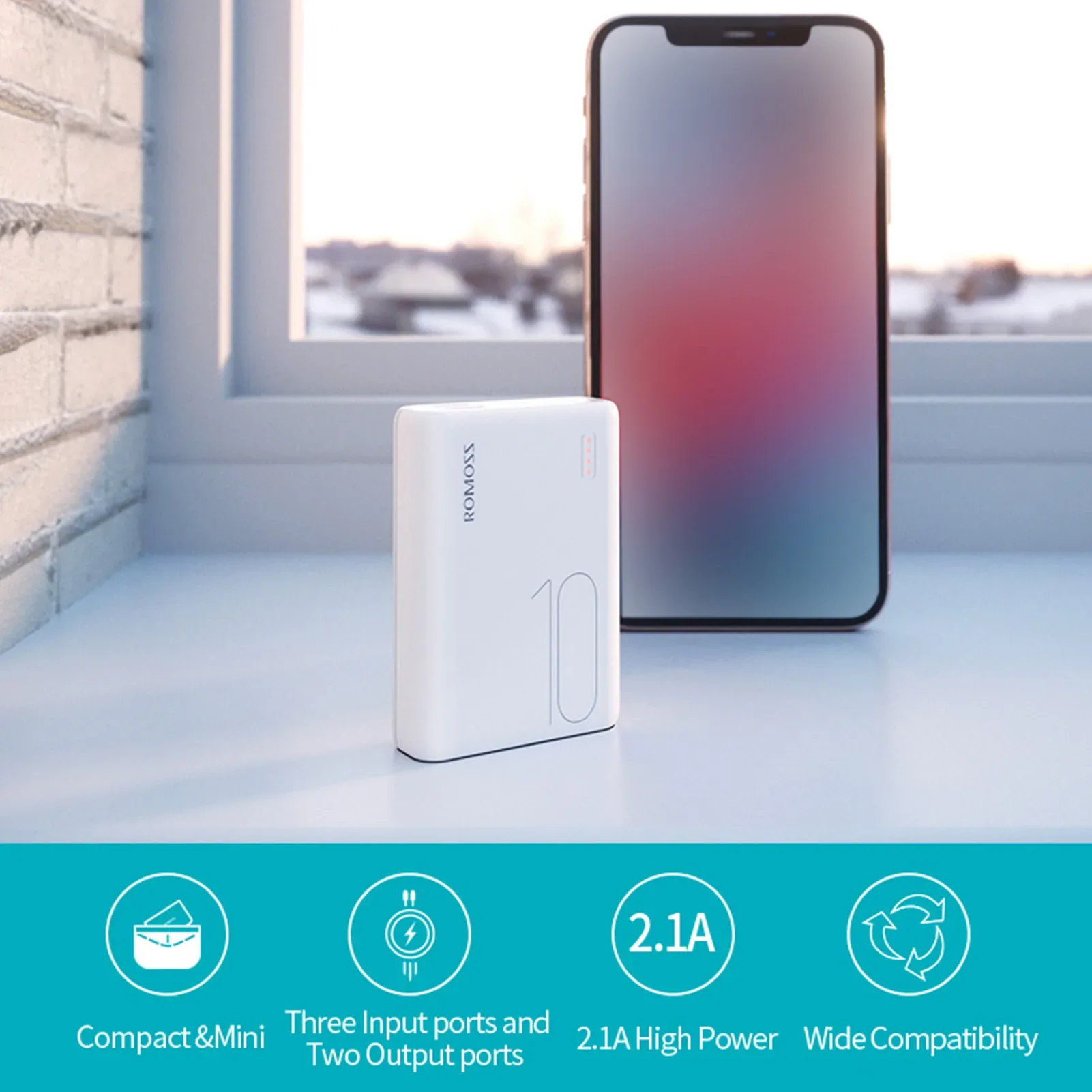 Romoss PSL10 10000mAh Power Bank for Sale in Pakistan