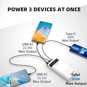 ROMOSS Sense 8PF 30000mAh Power Bank 22.5W Fast Charger for Sale in Pakistan