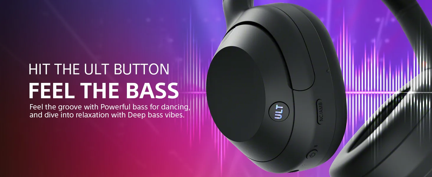 Sony WH-ULT900N/HC Noise Canceling ULT Power Sound Headphones With Upto 50 Hours Battery Life for Sale in Pakistan