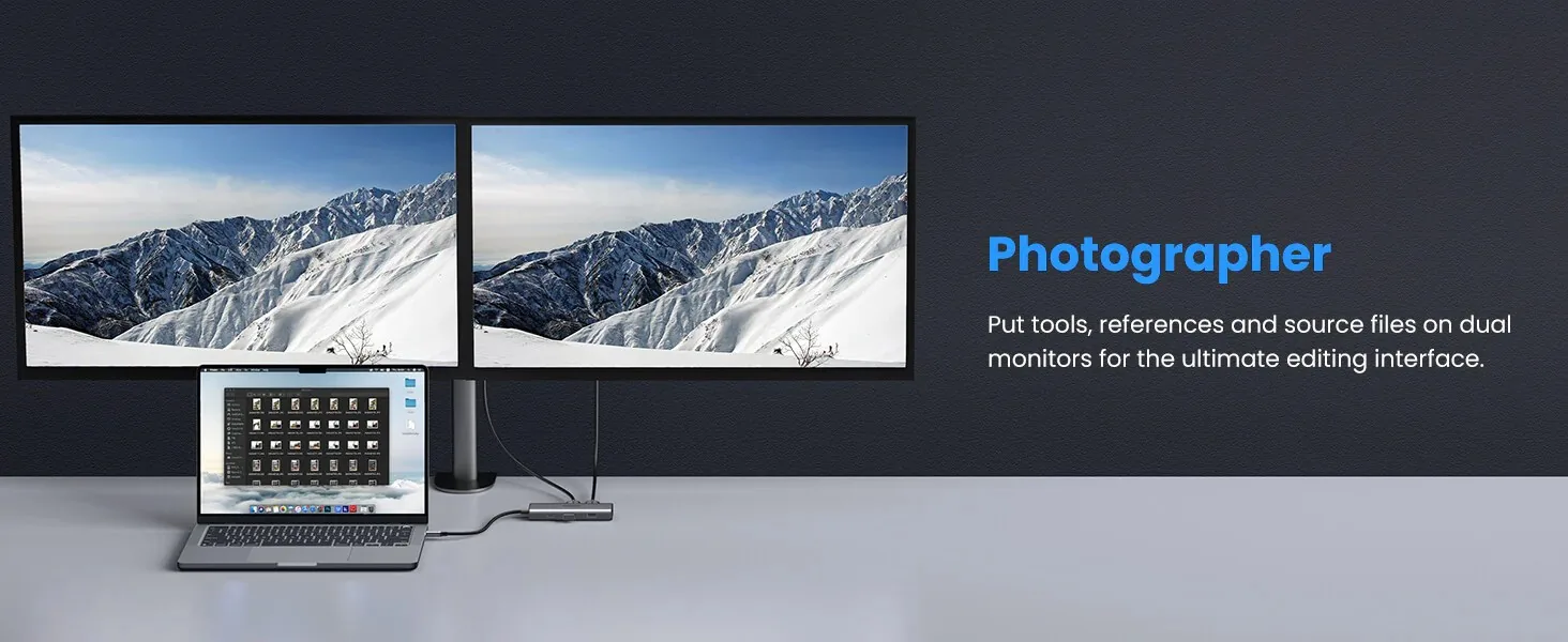 Ugreen 15852 Revodok 206 6-in-1 USB-C Hub (Dual HDMI, 8K@30Hz Single) for Sale in Pakistan