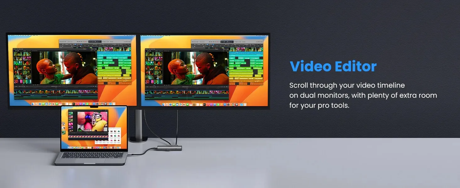 Ugreen 15852 Revodok 206 6-in-1 USB-C Hub (Dual HDMI, 8K@30Hz Single) for Sale in Pakistan