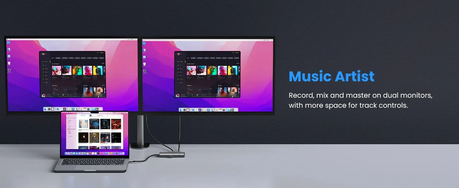 Ugreen 15852 Revodok 206 6-in-1 USB-C Hub (Dual HDMI, 8K@30Hz Single) for Sale in Pakistan