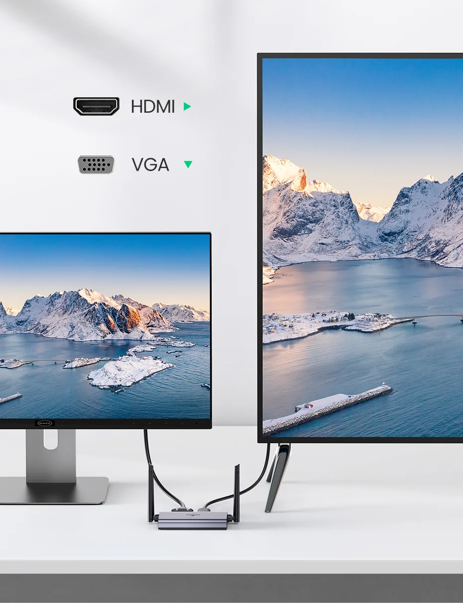 UGREEN 50633 Wireless HDMI Extender TX and RX 50 Meter Range for Sale in Pakistan