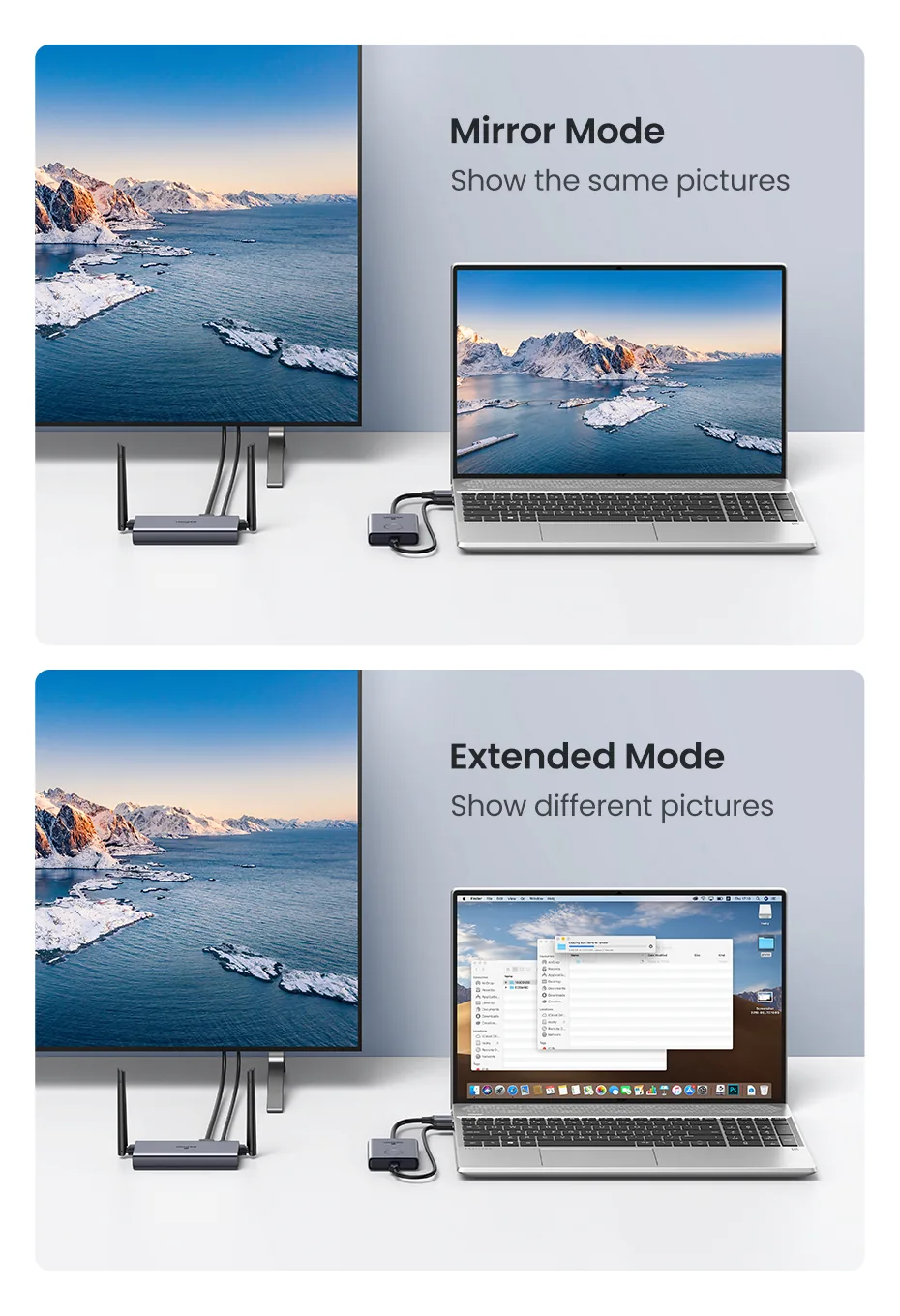 UGREEN 50633 Wireless HDMI Extender TX and RX 50 Meter Range for Sale in Pakistan