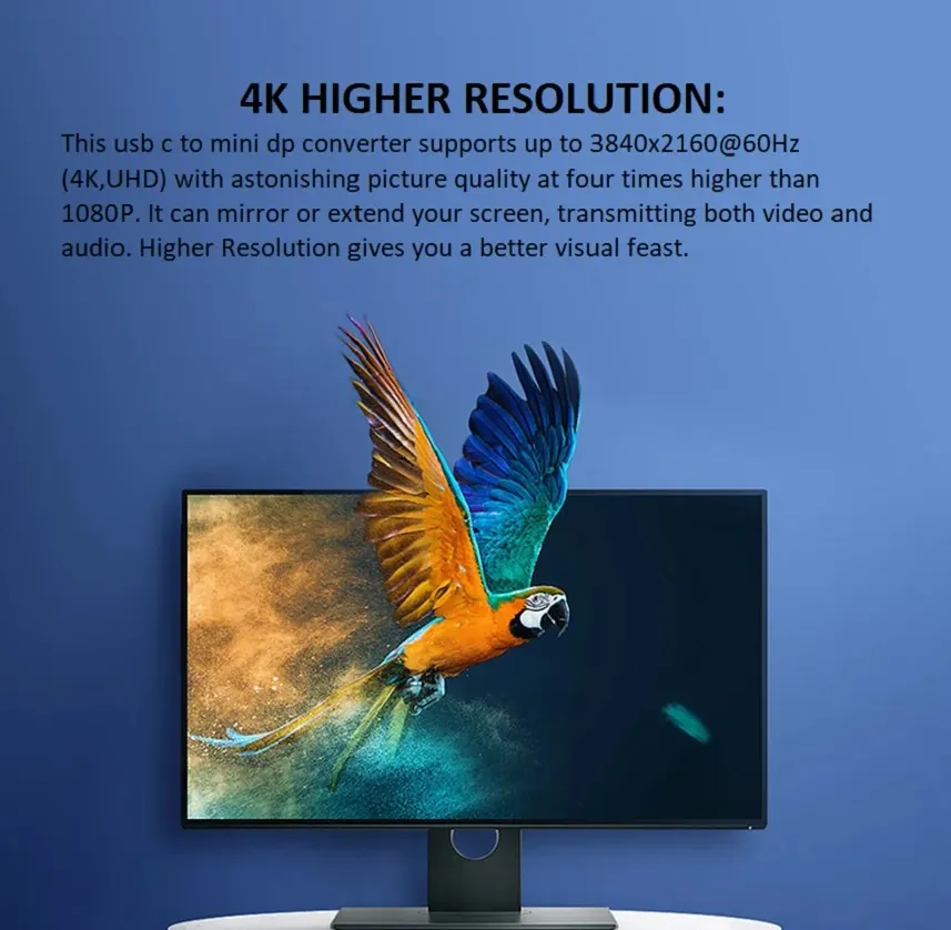 UGREEN 60351 USB-C to Mini DP Female Adapter for Thunderbolt 3 Projector & Smart Phone for Sale in Pakistan