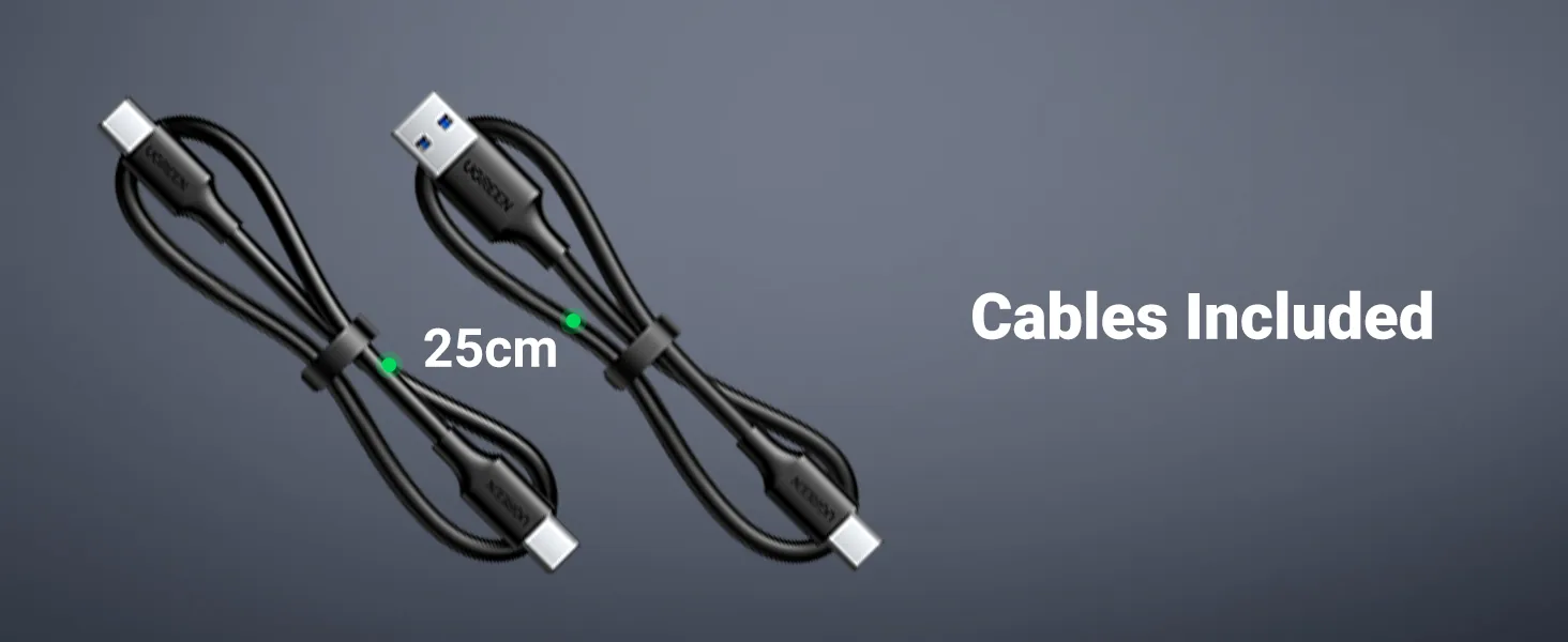 UGREEN 90264 M.2 NVMe SSD Enclosure, 10Gbps USB-C 3.2 Gen2, Compatible MacBook Pro & Laptop , Ultra-Slim Aluminum case with Silicone Frame, Excellent Anti-shock Protection for Sale in Pakistan