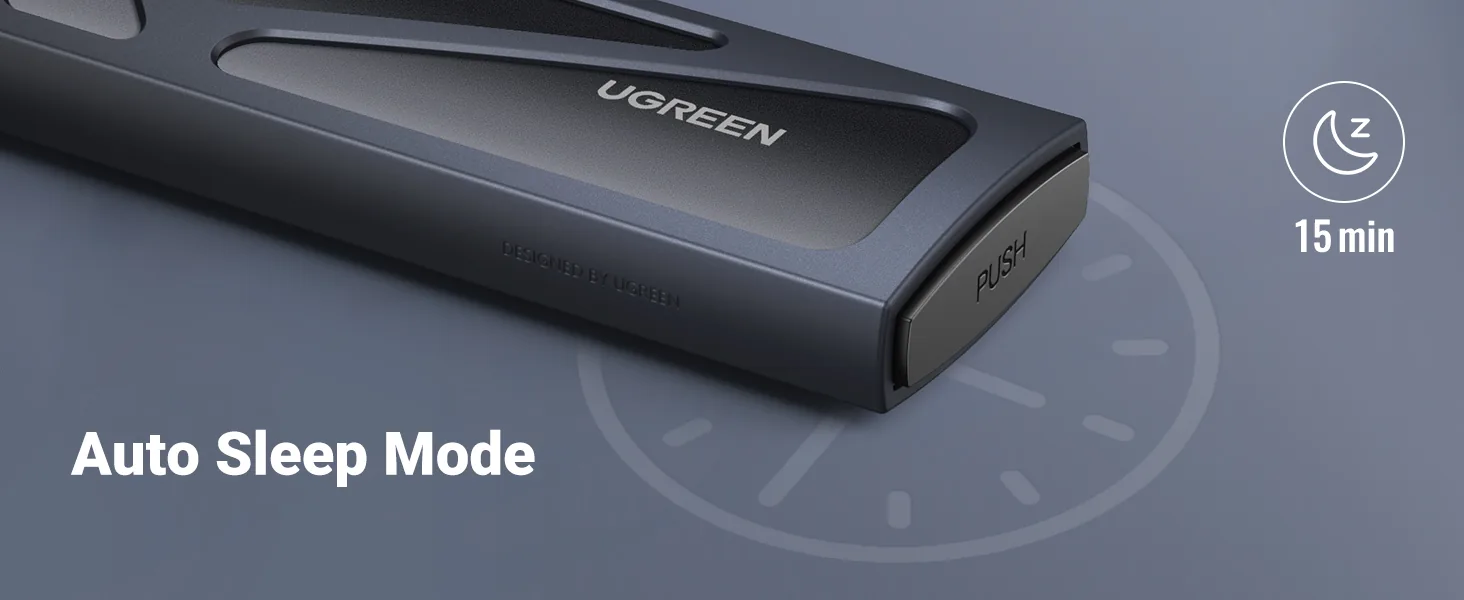 UGREEN 90264 M.2 NVMe SSD Enclosure, 10Gbps USB-C 3.2 Gen2, Compatible MacBook Pro & Laptop , Ultra-Slim Aluminum case with Silicone Frame, Excellent Anti-shock Protection for Sale in Pakistan