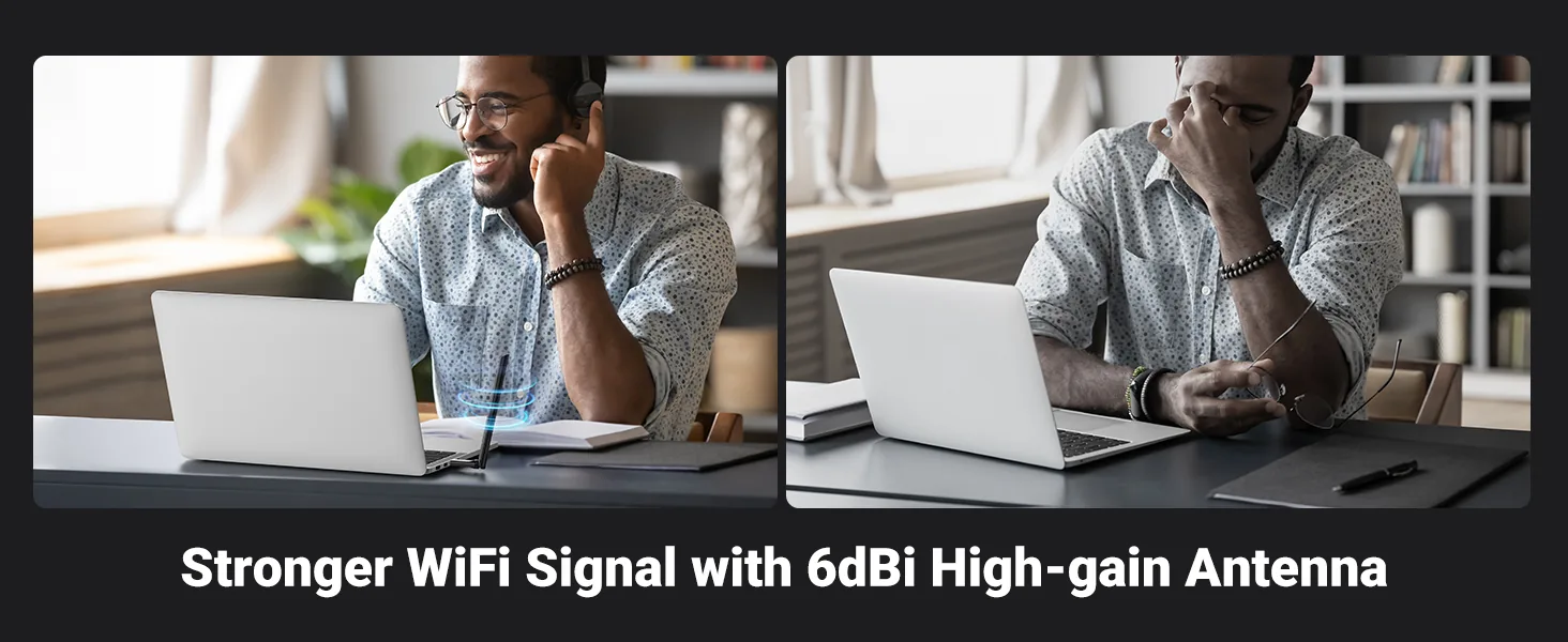 Ugreen AC650 Dual Band USB WiFi Adapter 90339 for Sale in Pakistan