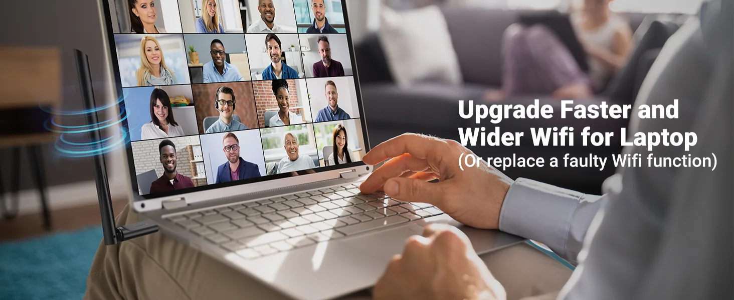 Ugreen AC650 Dual Band USB WiFi Adapter 90339 for Sale in Pakistan