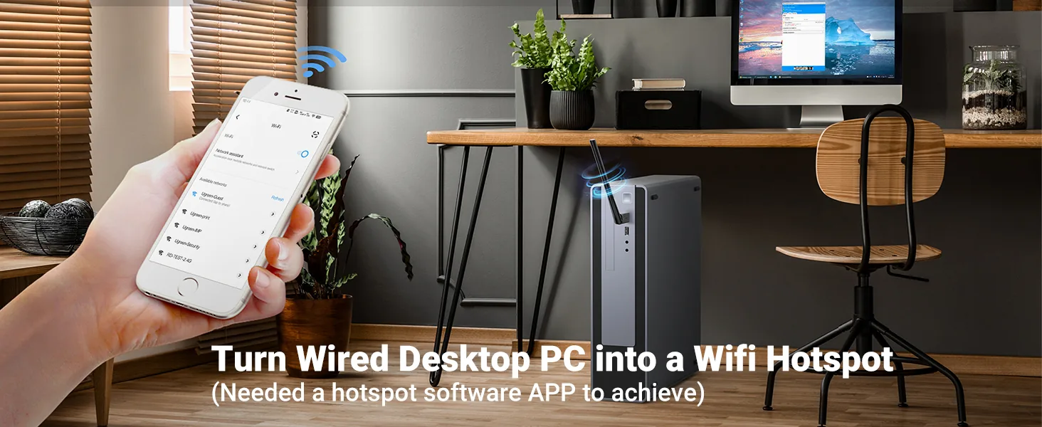 Ugreen AC650 Dual Band USB WiFi Adapter 90339 for Sale in Pakistan