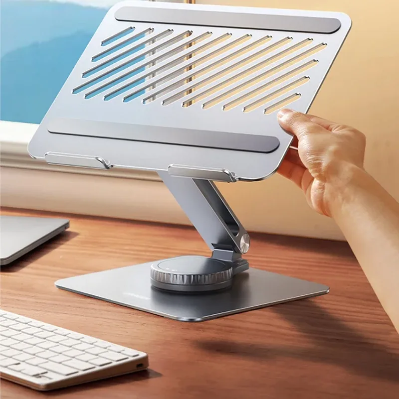 UGREEN Laptop Stand for Desk Adjustable 360 Rotating Base 90849 for Sale in Pakistan